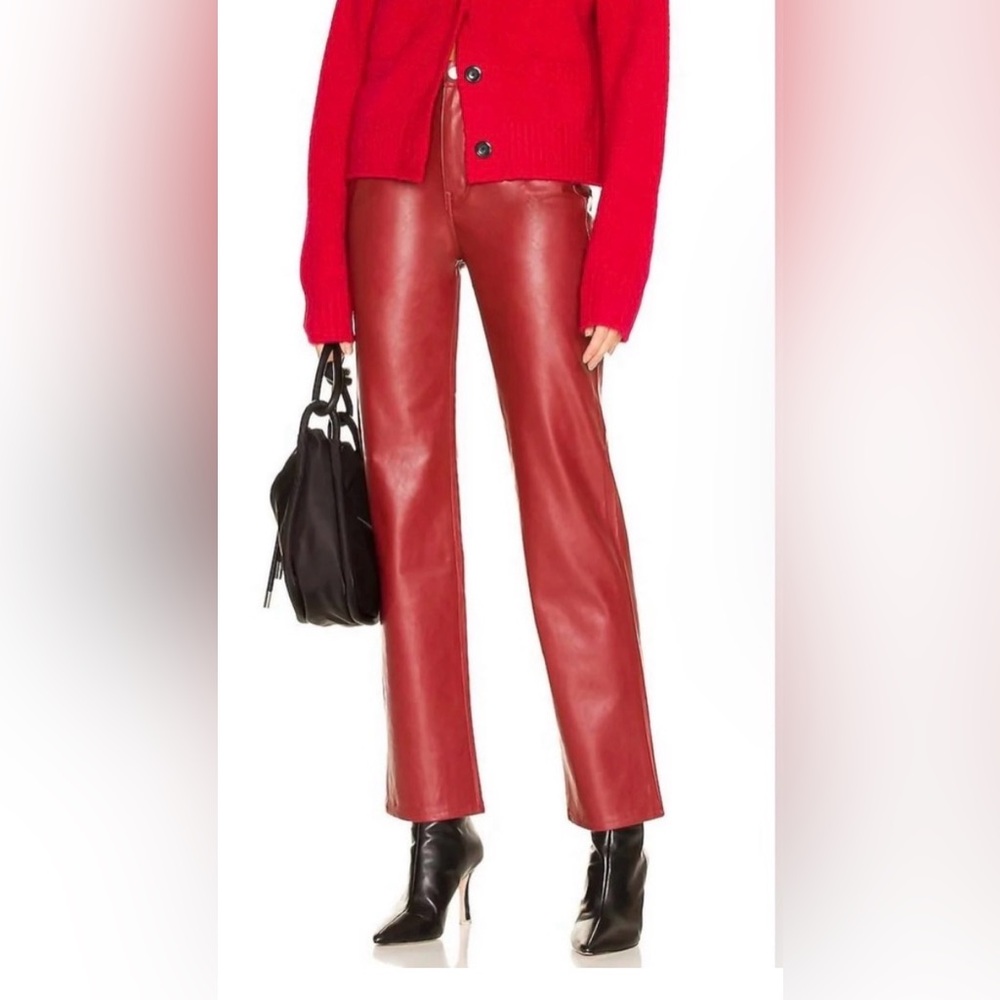 Pistola Cassie straight leg vegan leather